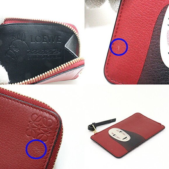 Loewe LOEWE x Studio Ghibli Collaboration Coin Card Holder "Spirited Away" Ka... - Picture 3 of 3